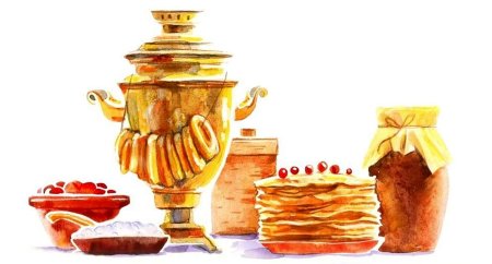Масленица самовар