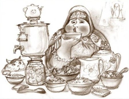 Как Купчиха постничала