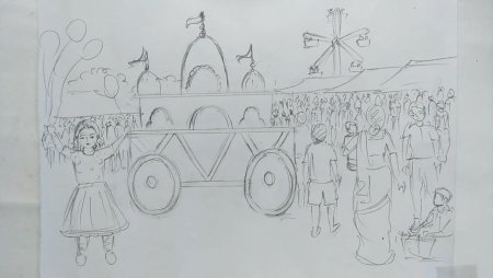 Ярмарка рисунок