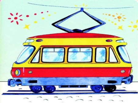 Трамвай для детей