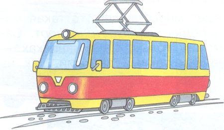 Трамвай для детей