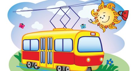 Трамвайчик для детей