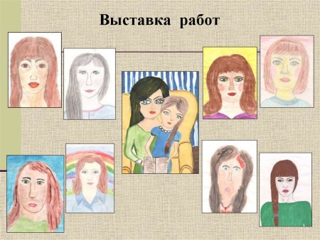 Рисуем портрет презентация