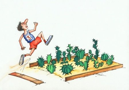 Легкая атлетика рисунок