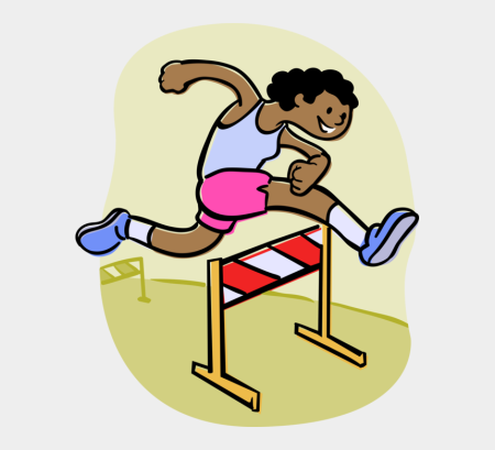 Фон спортивный легкая атлетика прыгун