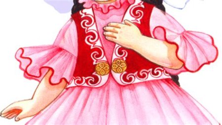 Казахские национальные костюмы для детей