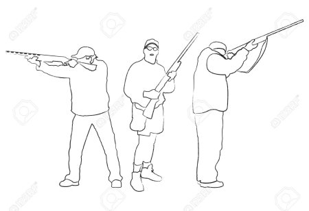 Охотник с ружьем