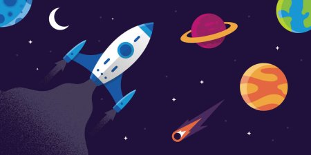 Ракета и планеты