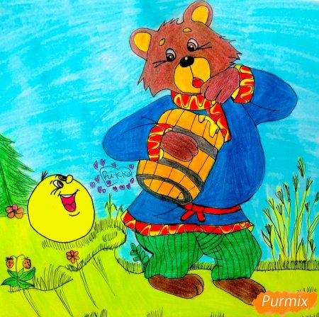 Медведь и Колобок