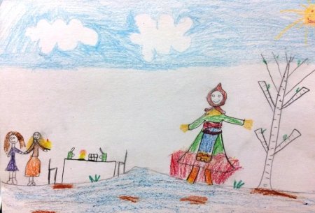 Масленица глазами детей