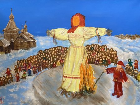 Эскиз народного праздника