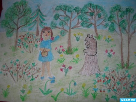 Аришка трусишка рисунок