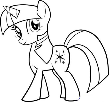 Принцесса Луна карандашом