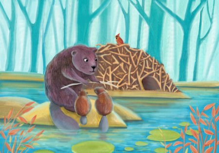 Заяц карандашом для детей