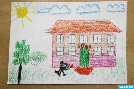 Рисование на тему школа
