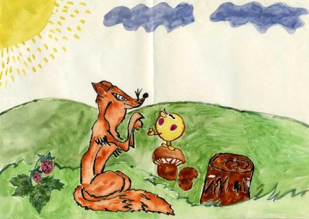 Сказочный сюжет на тему занятия