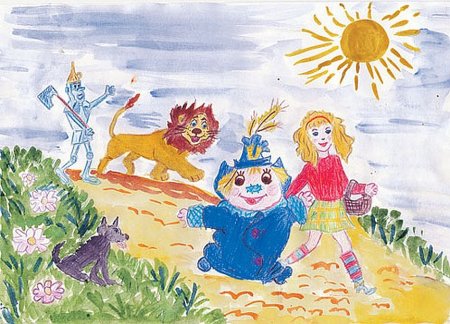 Волков сказка волшебник изумрудного города для детей