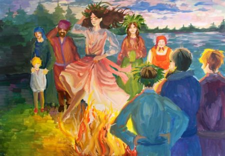 Праздник Иван купалорисунок