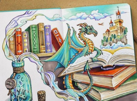 Красная книга рисунок