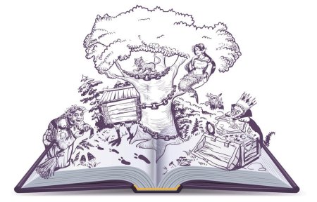 Книжный литературный герой