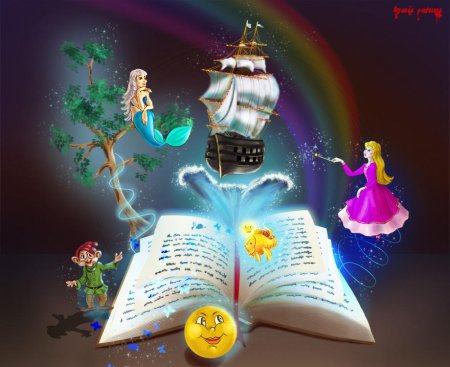 Фон для детской книги