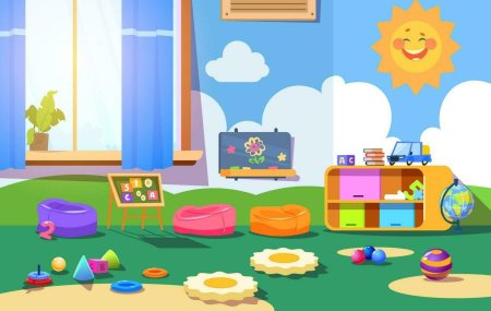 Рисование уголок групповой комнаты