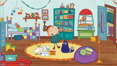 Детская комната мультяшная