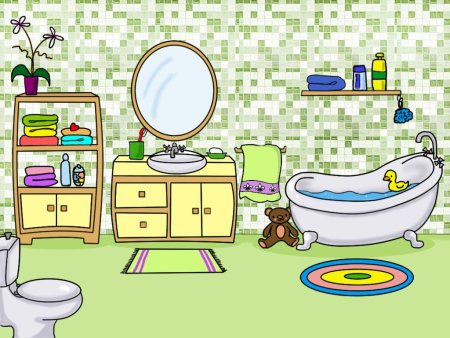 Рисование уголок групповой комнаты в подготовительной группе