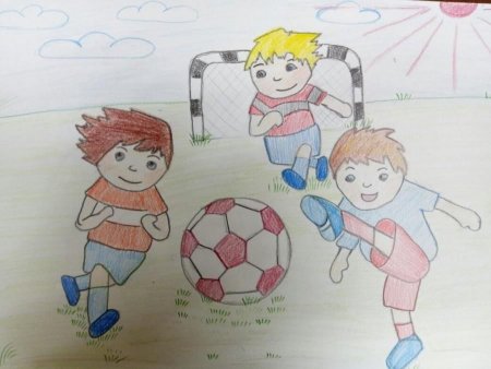 Конкурс рисунков спорт