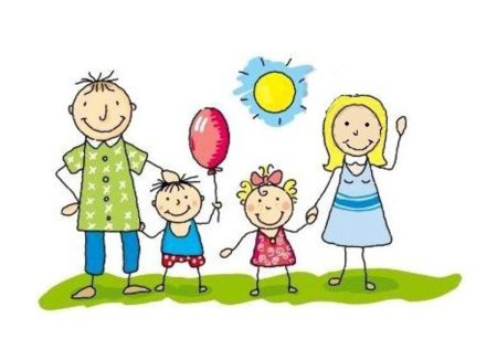 Рисунок семьи детский