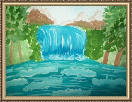 Рисунок на тему красота воды