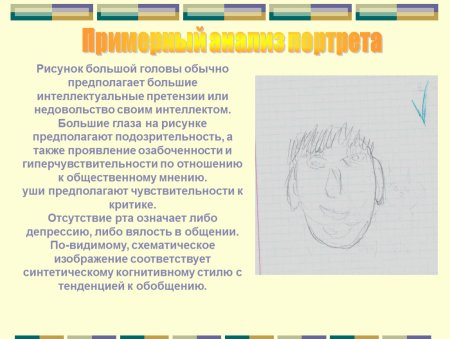 Очертания носа