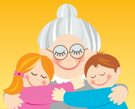 Бабушка и внучка