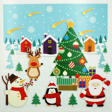 Детские новогодние аппликации