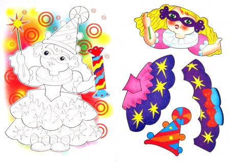 Веселая аппликация