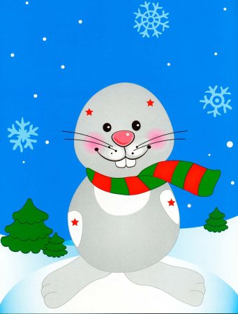 Новогодние аппликации для детей