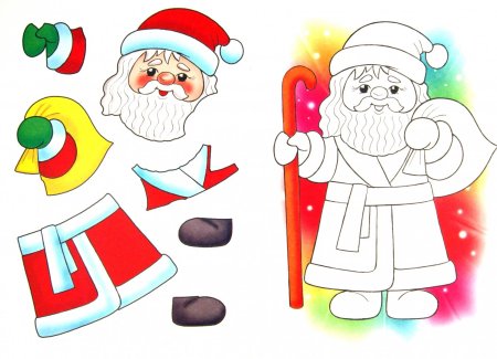 Новогодние аппликации для детей