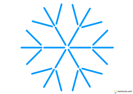 Веселые снежинки