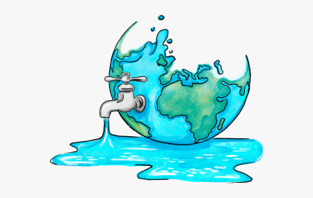 Экологический плакат о воде