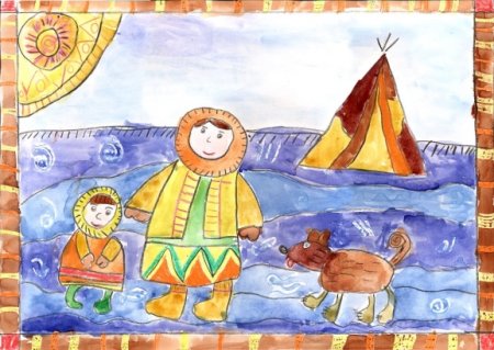 Рисование народов севера