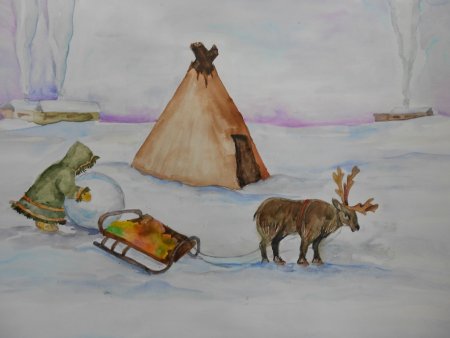 Арт Ханты манси чум