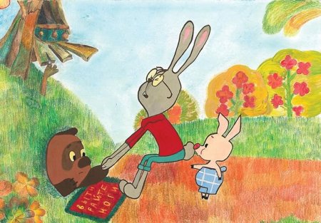 Рисунки мультфильмов