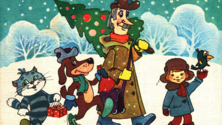 Раскраска кот Матроскин из Простоквашино