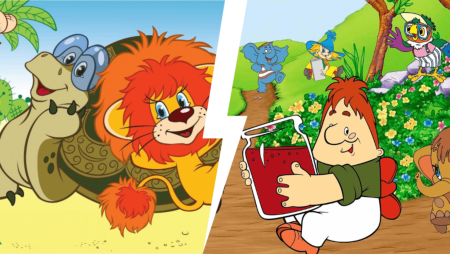 Популярные детские персонажи