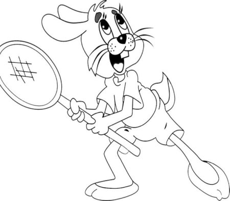 Заяц ну погоди раскраска