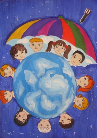 Рисунок защити мою планету