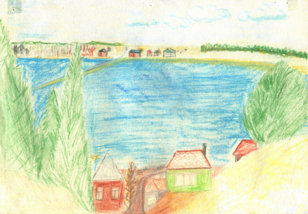 Конкурс рисунков мое село
