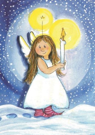 Рождественские рисунки