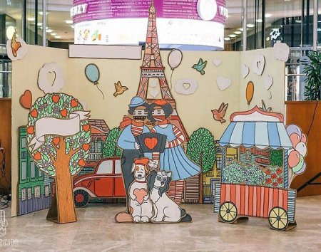 Декорации из картона