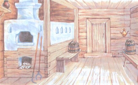 Русская изба убранство русской избы